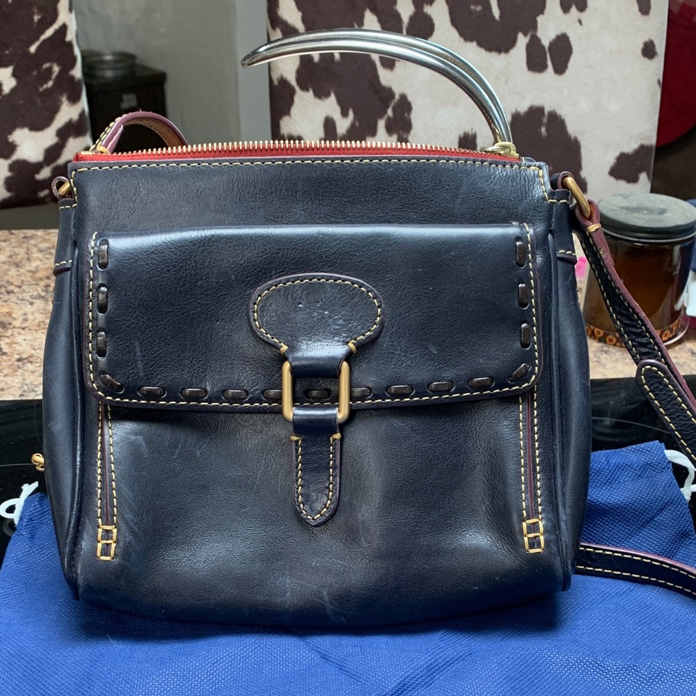 Dooney & Bourke Dark Navy Florentine Crossbody